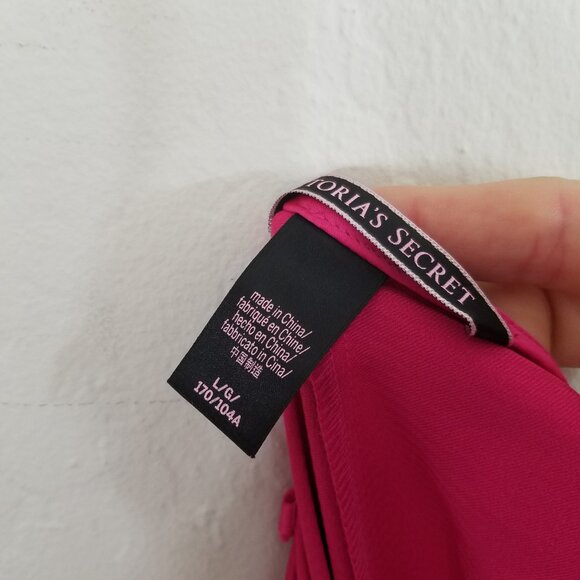 Victoria's Secret Satin Jumpsuit Pink Size L - Picture 7 of 8